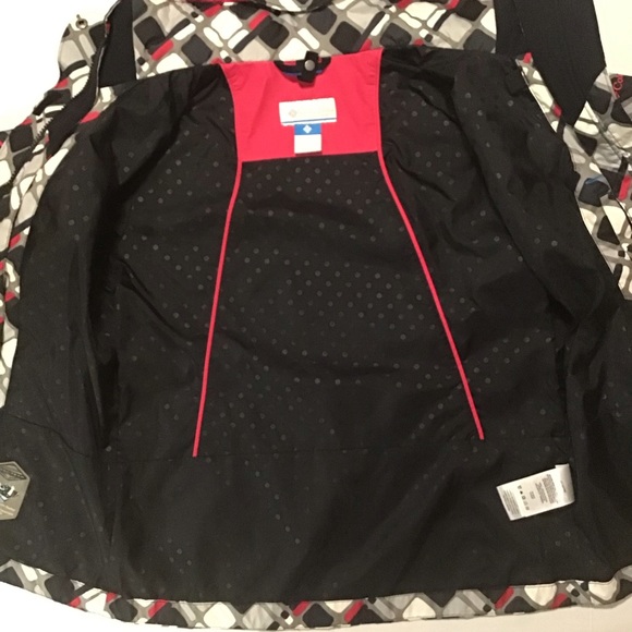 Columbia Omni-Tech Girls Jacket size 10/12 Multicolor - Picture 8 of 16